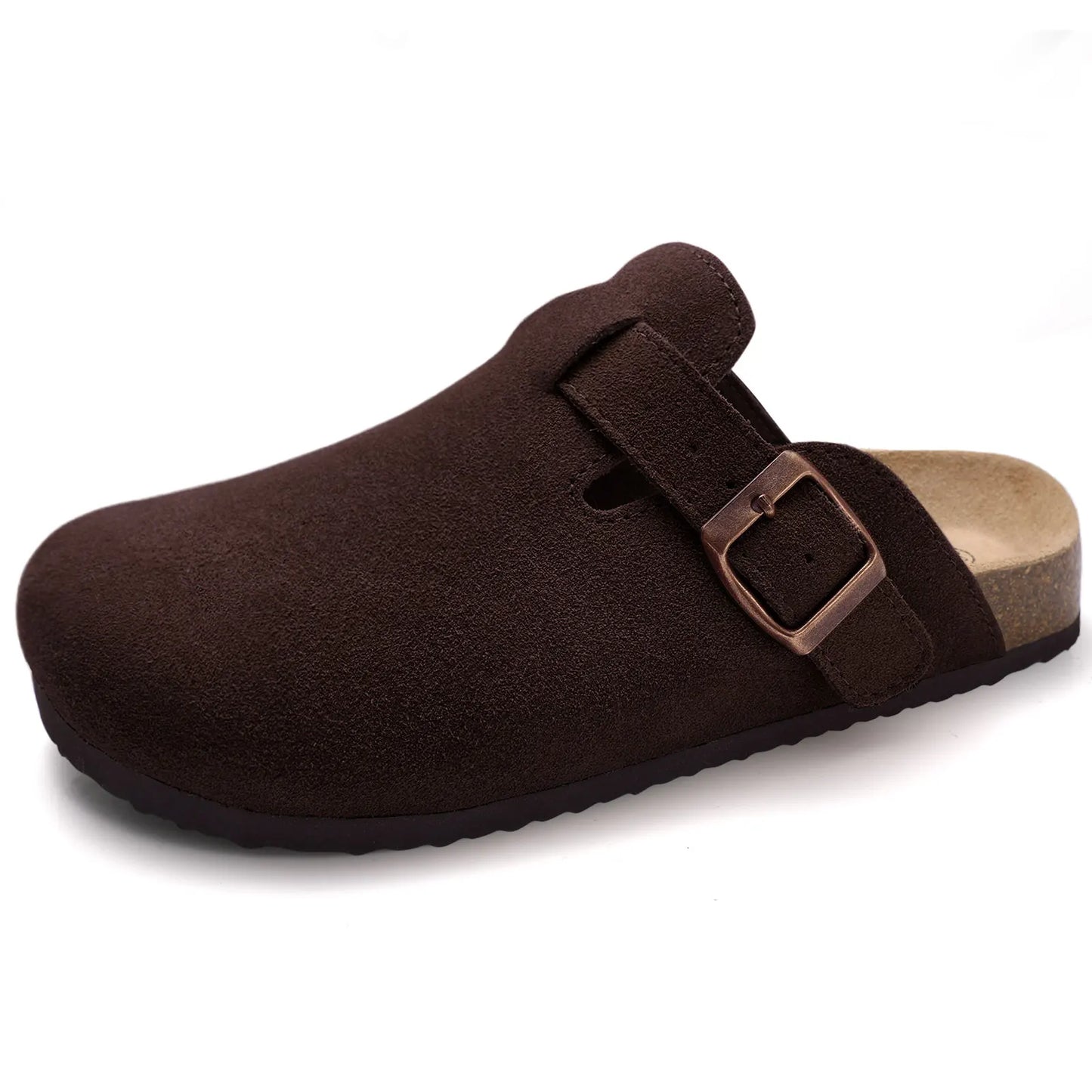 Crestar™ | Classic Cork Suede Clogs