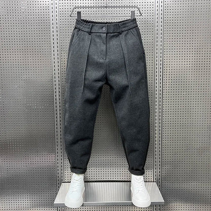 Mathieu - Elegant Houndstooth Pants