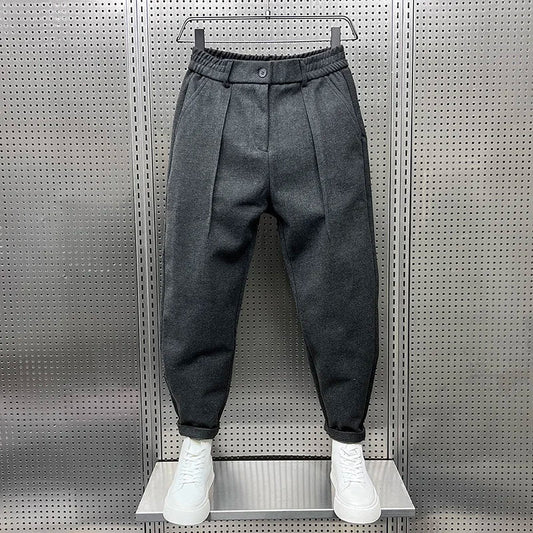 Mathieu - Elegant Houndstooth Pants