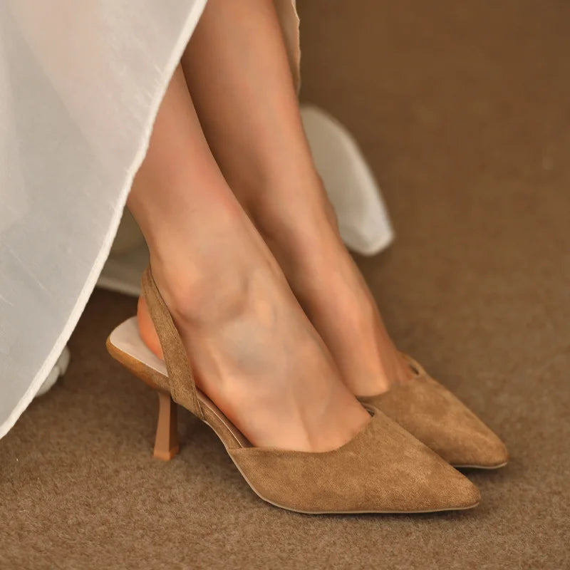 Clara – Classic Slingback Heels