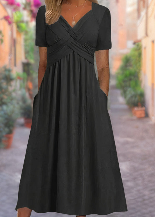 Amelia | Comfortable V-Neck Dress