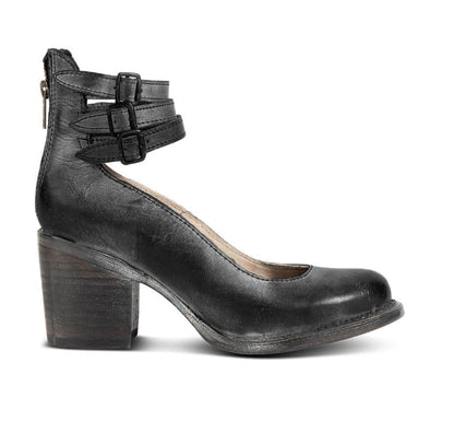 Ever - Women’s Round Toe Chunky Heels