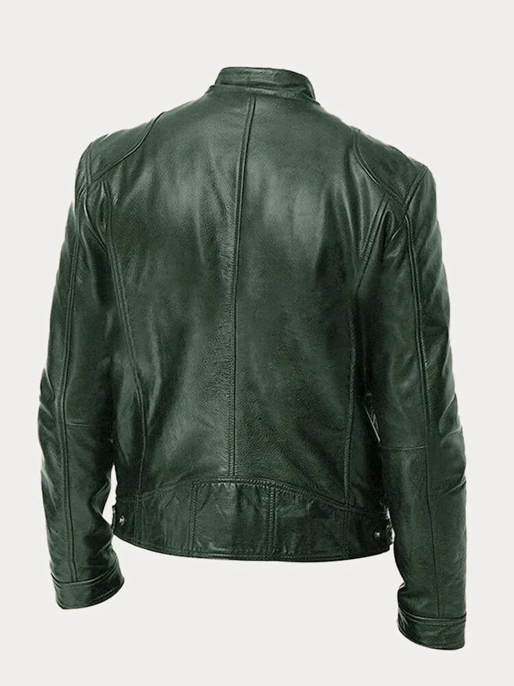 Chris - Casual Leather Jacket