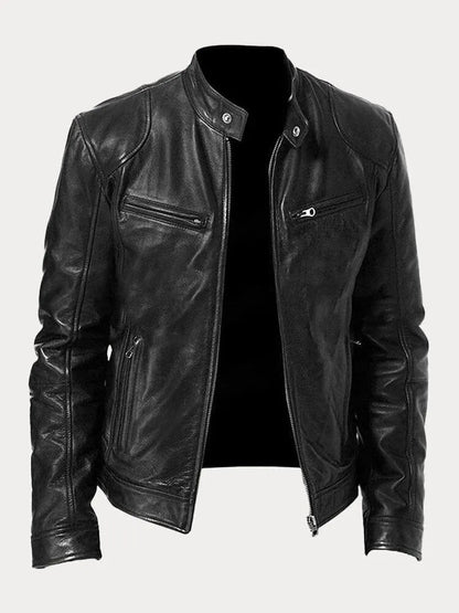 Chris - Casual Leather Jacket