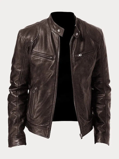 Chris - Casual Leather Jacket