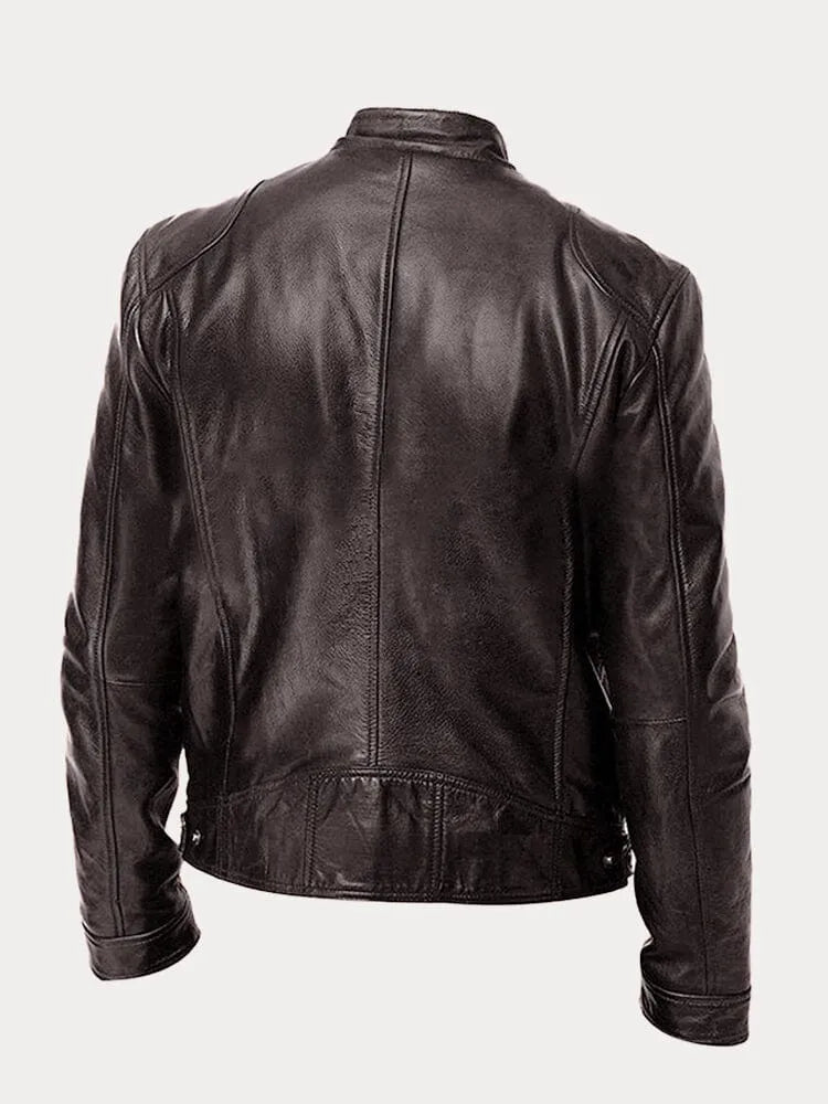 Chris - Casual Leather Jacket