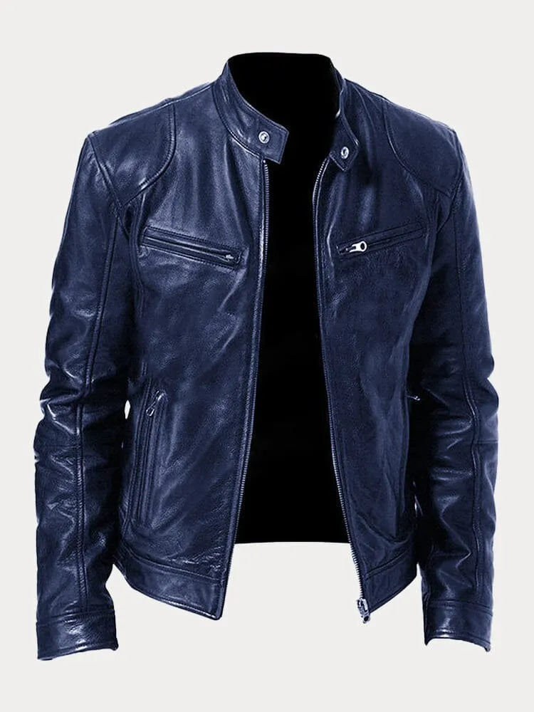 Chris - Casual Leather Jacket