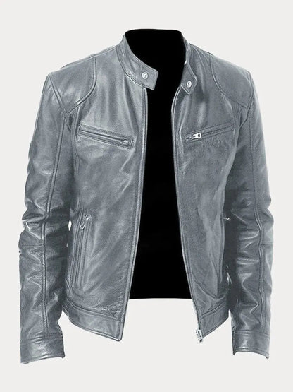 Chris - Casual Leather Jacket