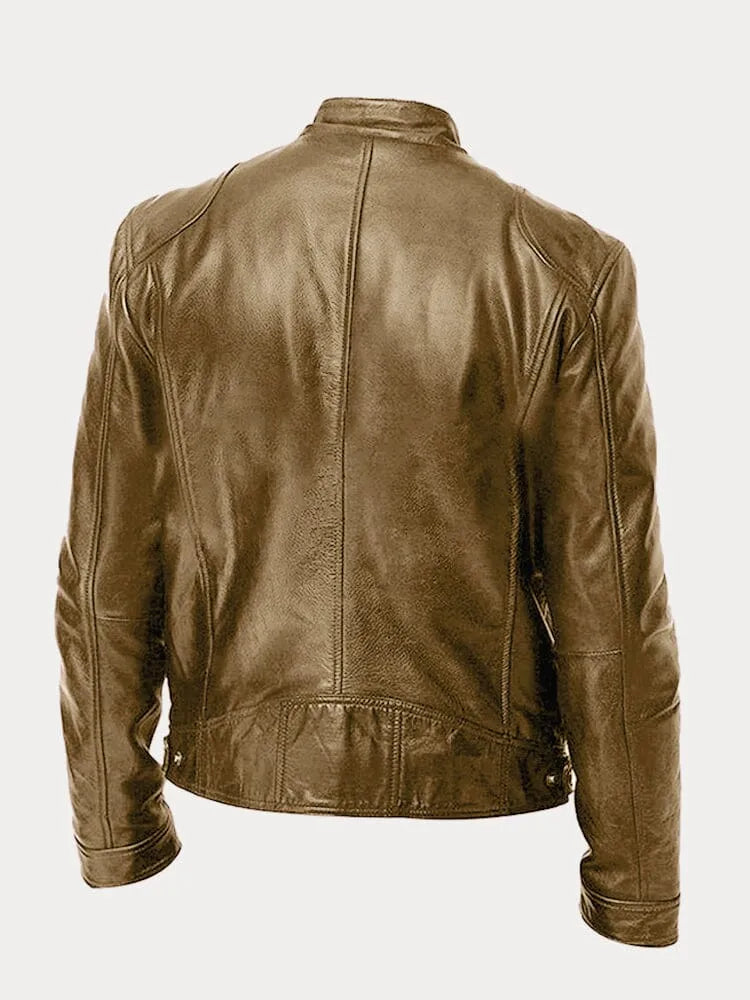 Chris - Casual Leather Jacket