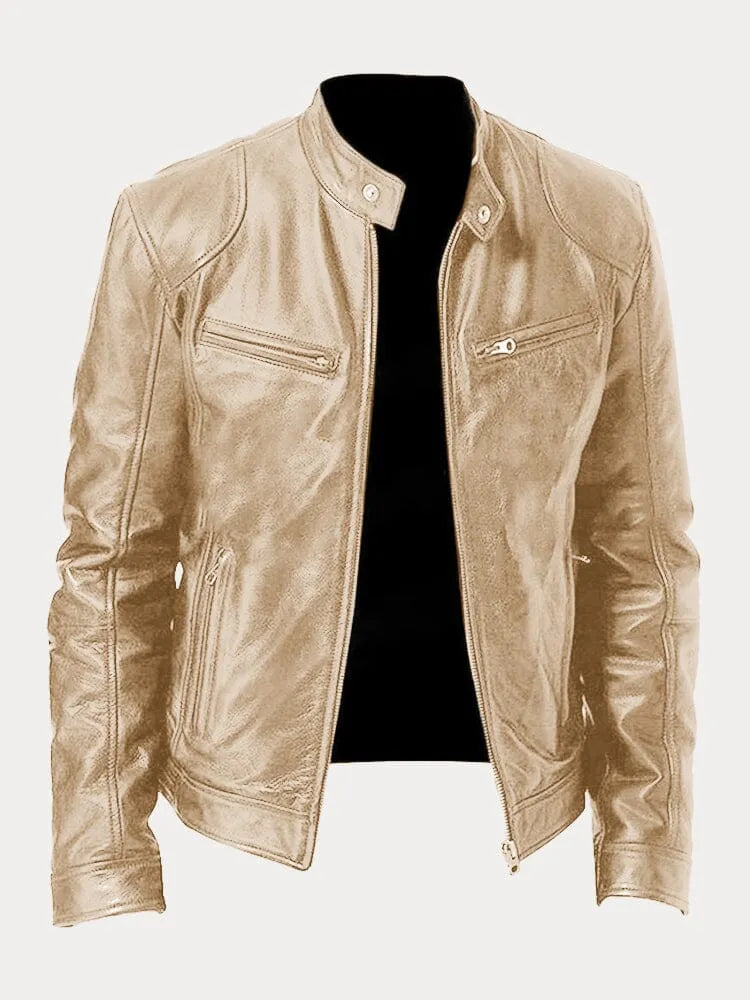 Chris - Casual Leather Jacket