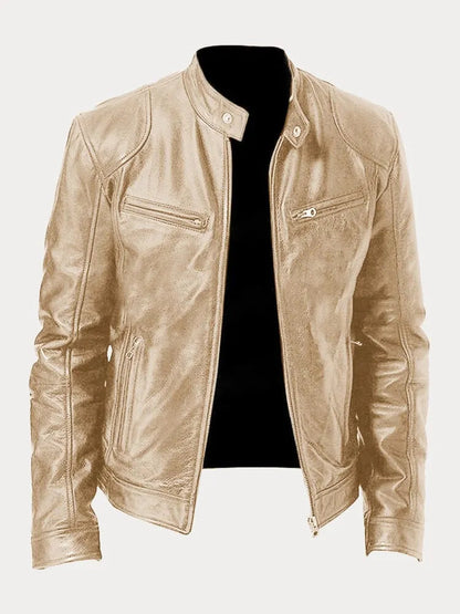 Chris - Casual Leather Jacket
