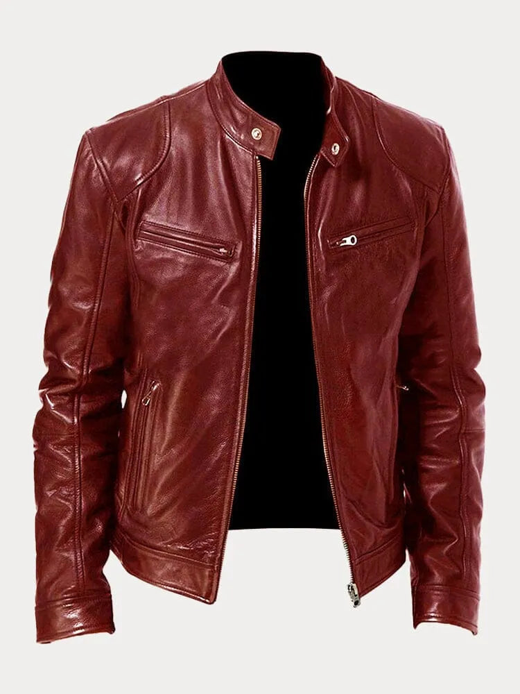 Chris - Casual Leather Jacket