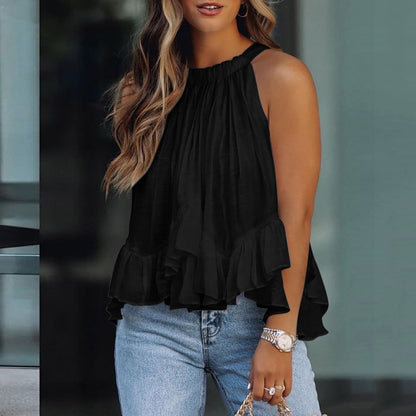 Sienna | Textured Ruffle Blouse