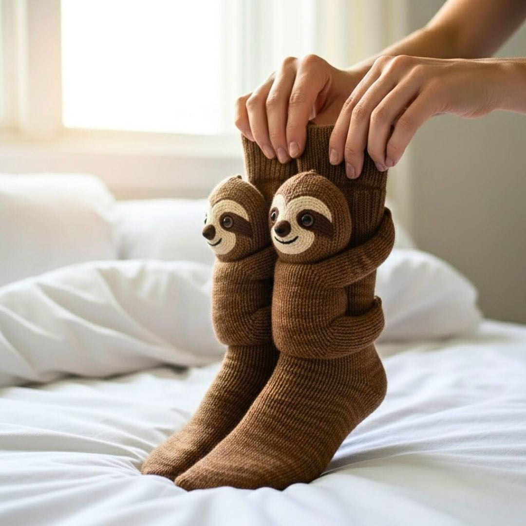 Hugo | Ultra-Soft Cozy Animal Socks