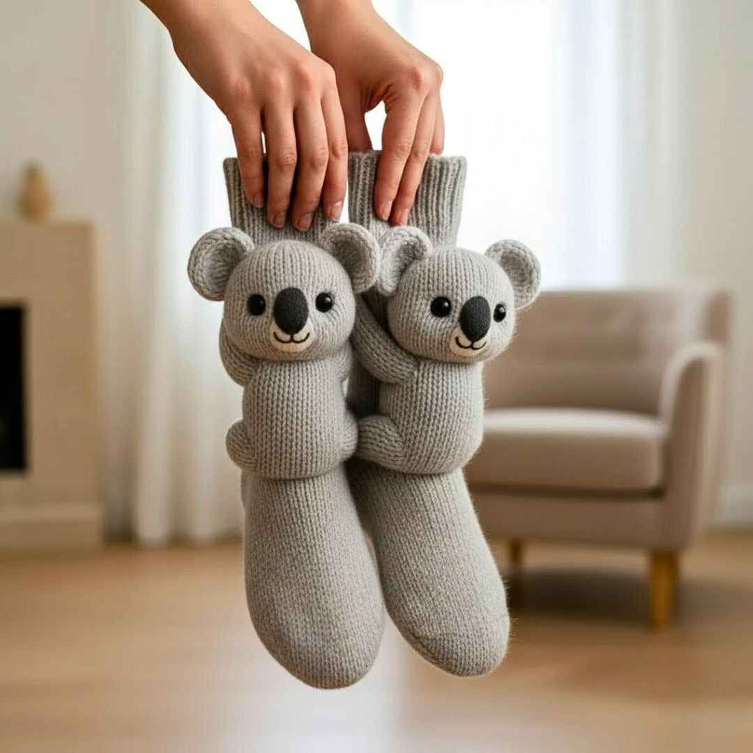 Hugo | Ultra-Soft Cozy Animal Socks
