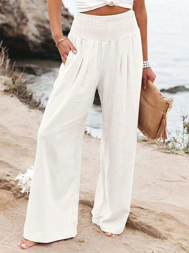 Nina | Palmera Linen Pants