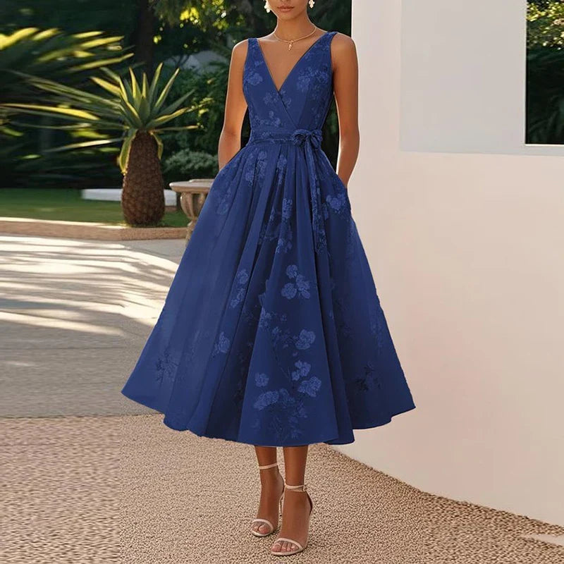 Crystal | Elegant Midi Dress