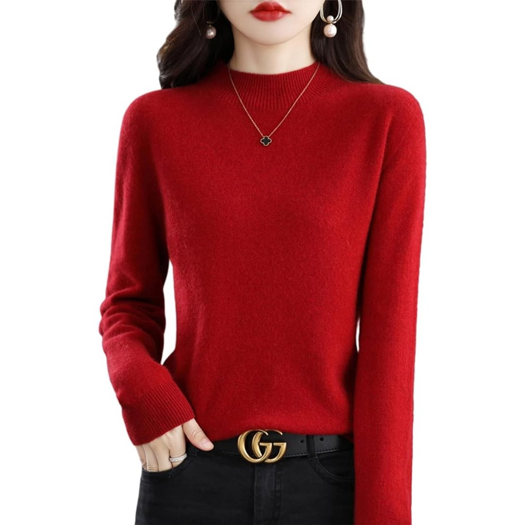 Claire | Cashmere Turtleneck Sweater