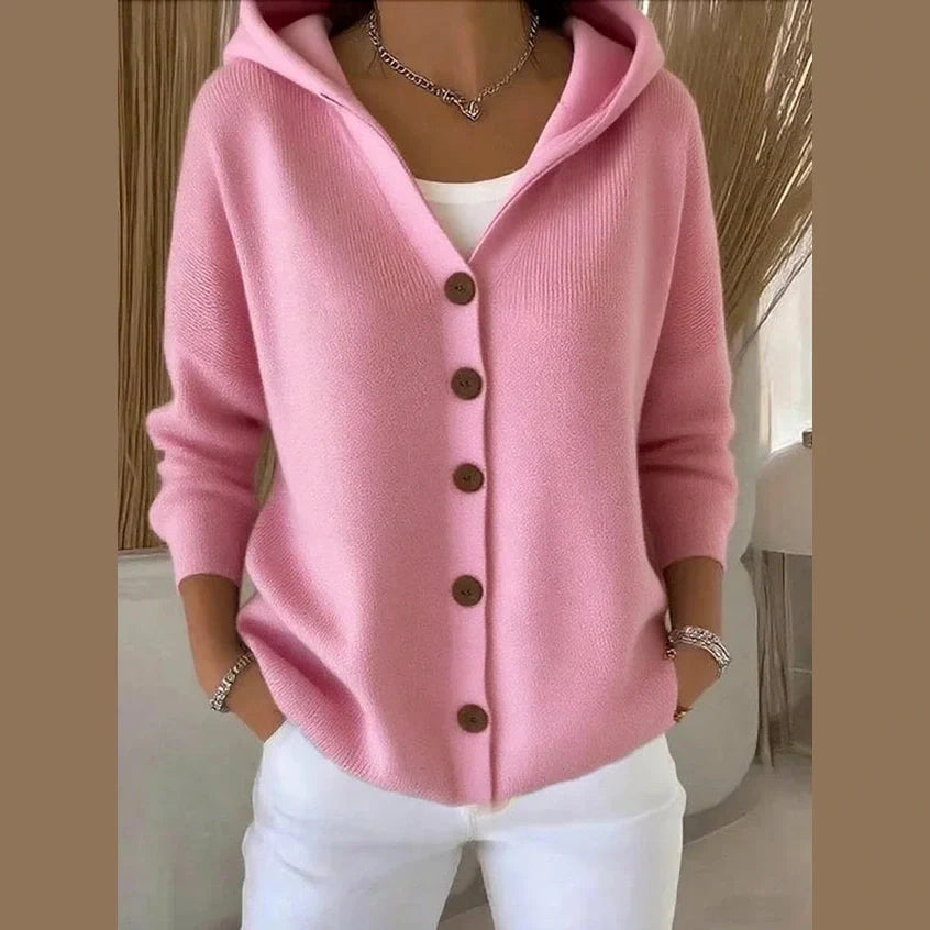 Nylah - Comfortable Long Sleeve Cardigan