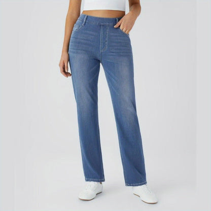 Raya™ | High-Waist Straight-Leg Jeans