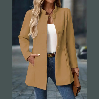 Amara – Fashionable Single-Breasted Blazer