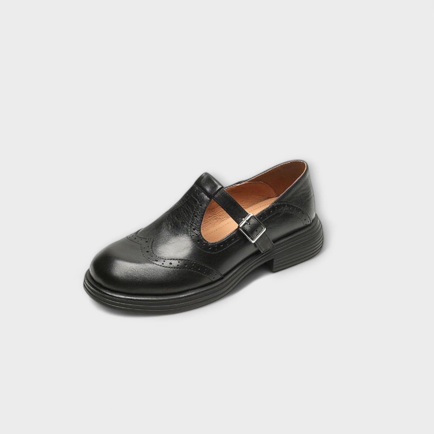 Jacqueline | Leather Mary Janes