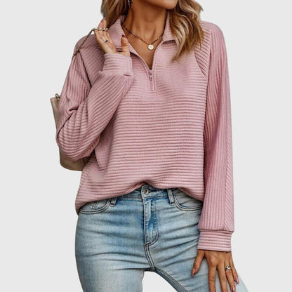 Molly | Elegant Half-Zip Sweater
