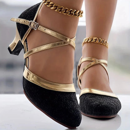 Talia | Elegant Chunky Heel Sandal