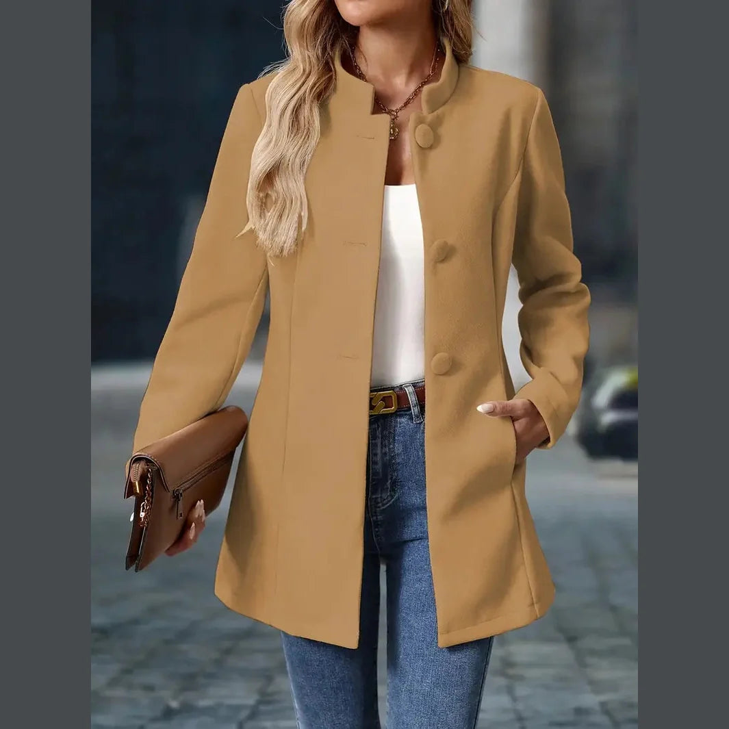 Amara – Fashionable Single-Breasted Blazer