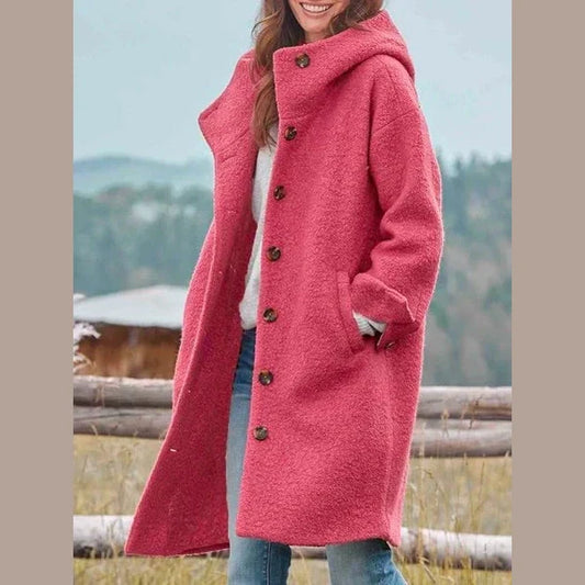 Anna | Maxi Hooded Coat