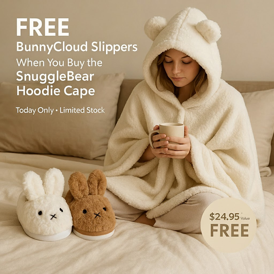 Luna BearHug™ Cozy Hoodie Cap