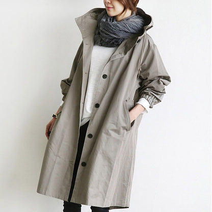 Aster | Elegant and Water-Repellent Trench Coat