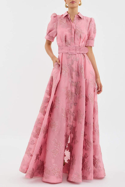 Selena | Short Puff Sleeves Dress