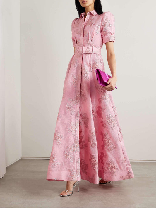 Selena | Short Puff Sleeves Dress