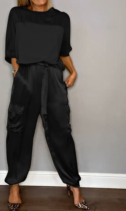 Coastal - Comfortable Satin Suit