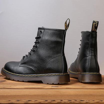 Leonard | Classic Lace-Up Comfort Boots