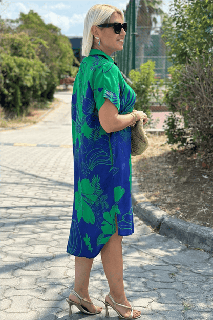 Naomi – Dress with floral print