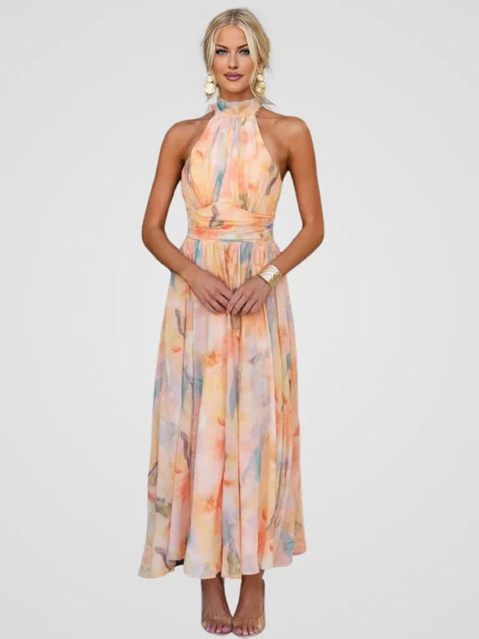 PEACH | MAXI DRESS
