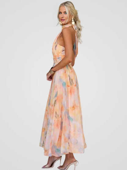 PEACH | MAXI DRESS