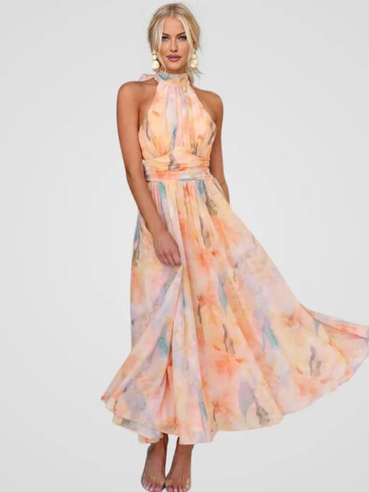 PEACH | MAXI DRESS